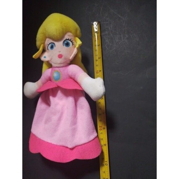 Nintendo Super Mario Princess Peach Stuffed Animal Anime Plush - Picture 10 of 11